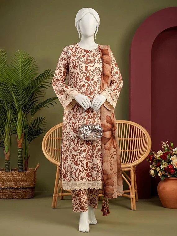 Gazal by ABC Printed Viscose Unstitched Collection'26 (D-02)