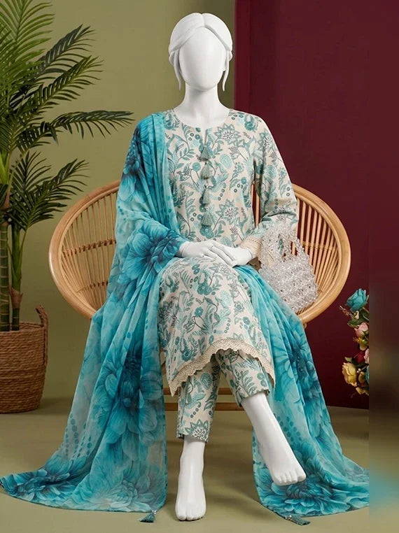 Gazal by ABC Printed Viscose Unstitched Collection'26 (D-03)