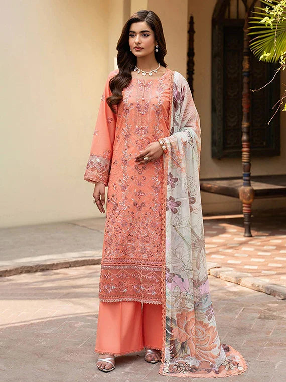 Ghazal by Ramsha Luxury Lawn Collection 2026 Vol-07 (G-706)