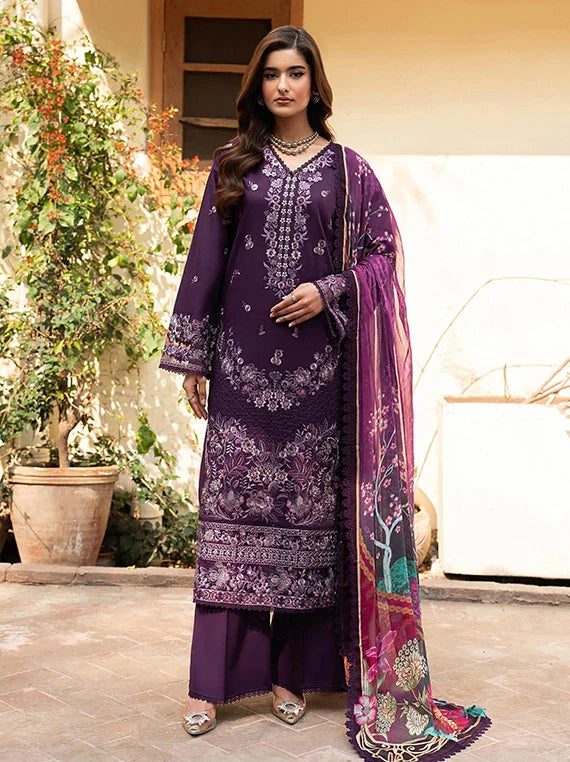 Ghazal by Ramsha Luxury Lawn Collection 2026 Vol-07 (G-708)