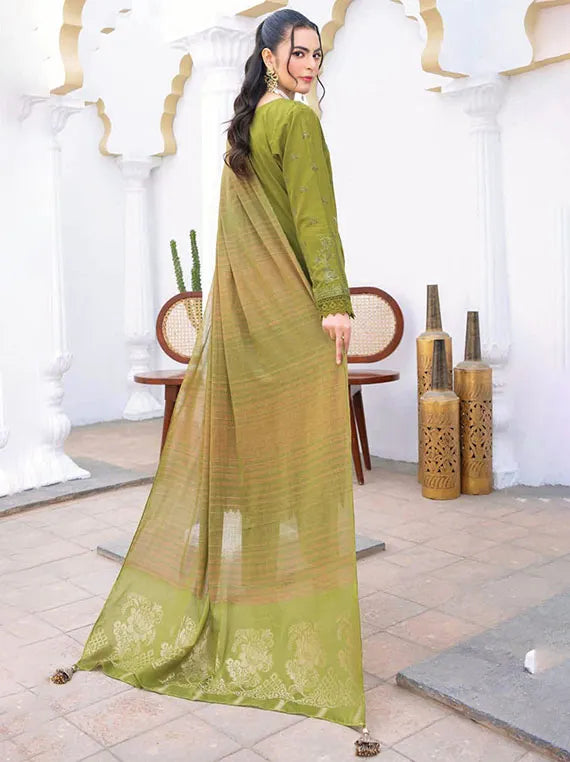 Ghazal Embroidered Lawn Collection 2025 By Riaz Arts (D-02)