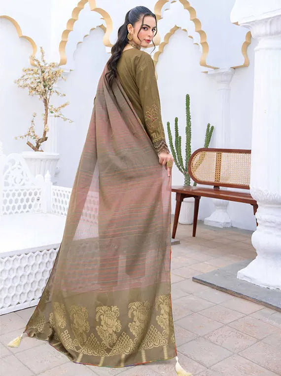 Ghazal Embroidered Lawn Collection 2025 By Riaz Arts (D-04)
