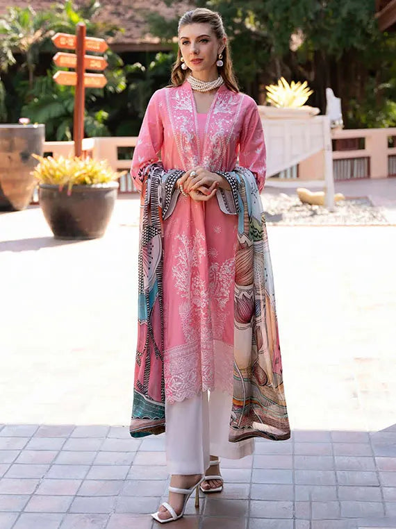 Ghazal Luxury Lawn Collection 2025 By Ramsha