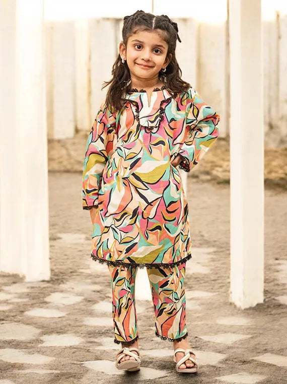 Girls Ready To Wear Monsoon by Alzohaib Collection 2026 Vol-02 (D-07)
