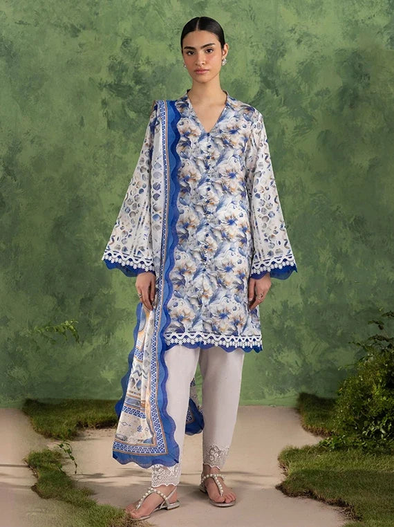 Golden Season by Gul Ahmed Printed Cotton Unstitched Collection 2026 (CBE-62007)
