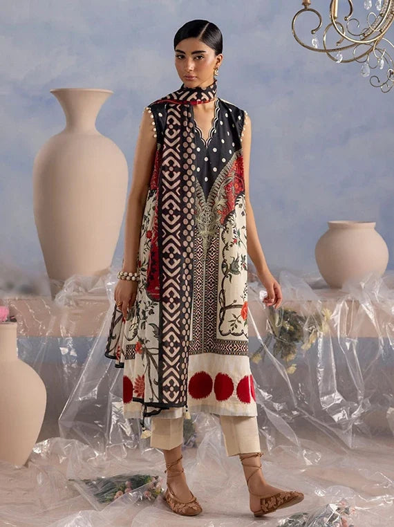 Golden Season by Gul Ahmed Printed Cotton Unstitched Collection 2026 (CBE-62010)