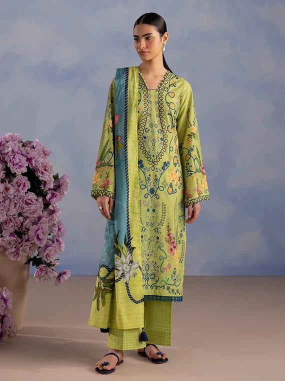 Golden Season by Gul Ahmed Printed Cotton Unstitched Collection 2026 (CBN-62029)