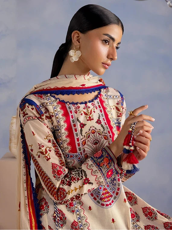 Golden Season by Gul Ahmed Printed Cotton Unstitched Collection 2026 (CBN-62034)