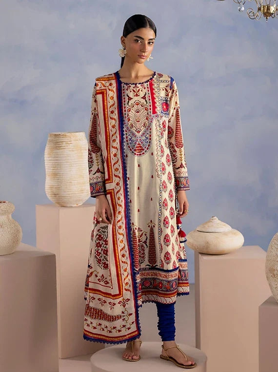 Golden Season by Gul Ahmed Printed Cotton Unstitched Collection 2026 (CBN-62034)