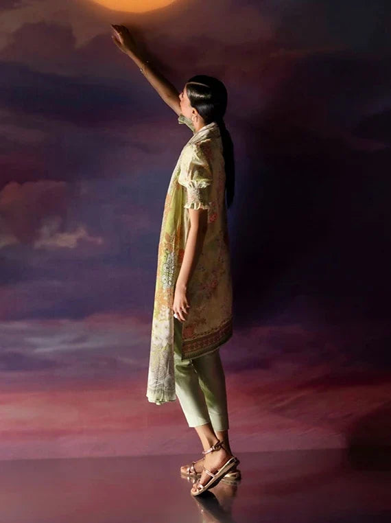 Golden Season by Gul Ahmed Printed Cotton Unstitched Collection 2026 (CBN-62036)