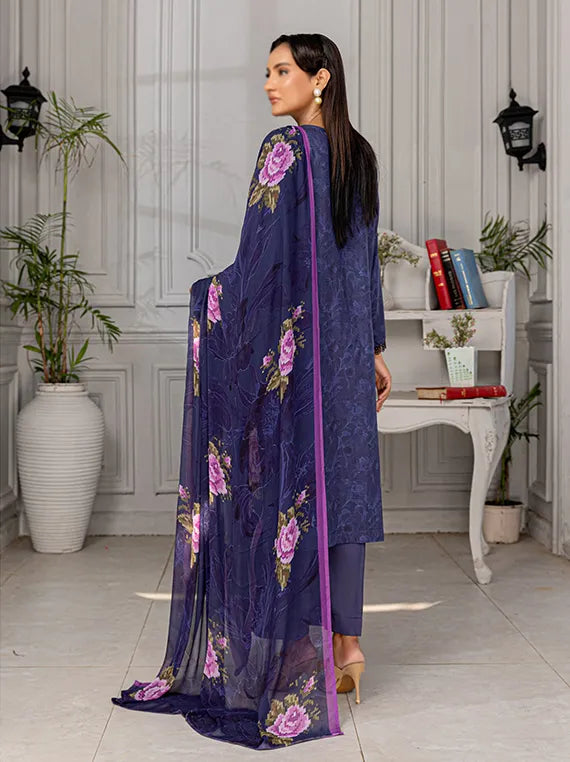 Grace Embroidered Viscose Collection 2025 By Fantak (D-04)