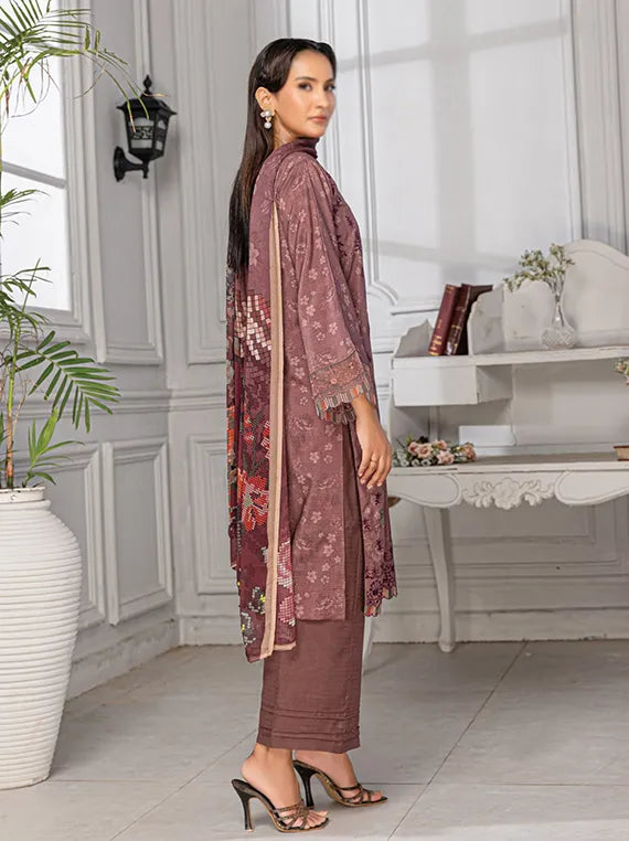 Grace Embroidered Viscose Collection 2025 By Fantak (D-07)