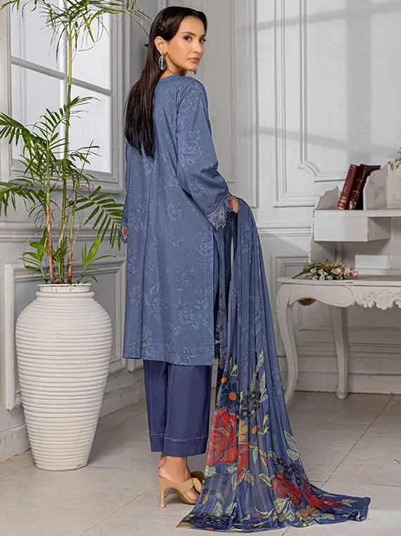 Grace Embroidered Viscose Collection 2025 By Fantak (D-08)