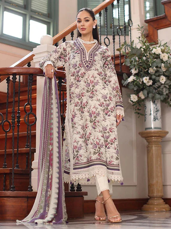 Gul Ahmed The Royal Embroidered Lawn Collection 2026 (BM-62039)
