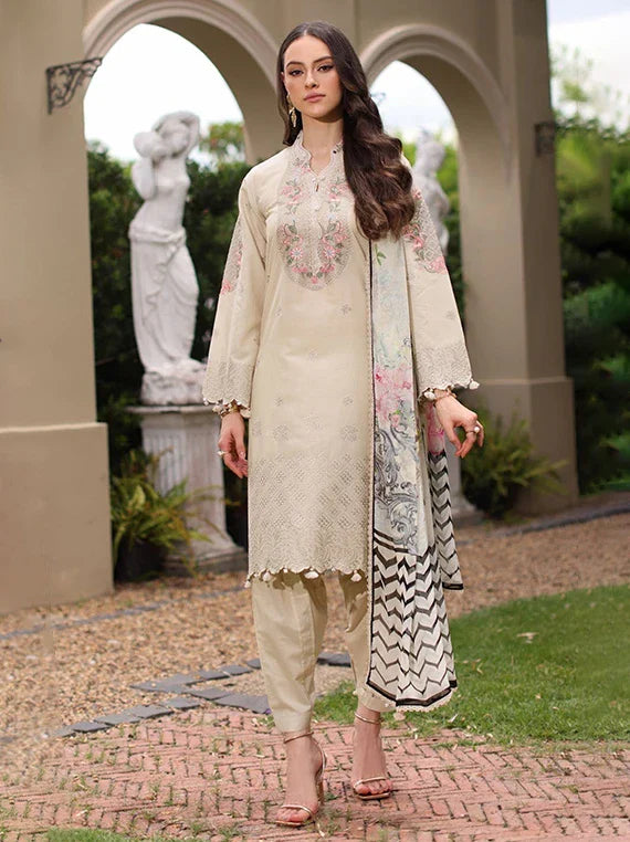 Gul Ahmed The Royal Embroidered Lawn Collection 2026 (BM-62043)