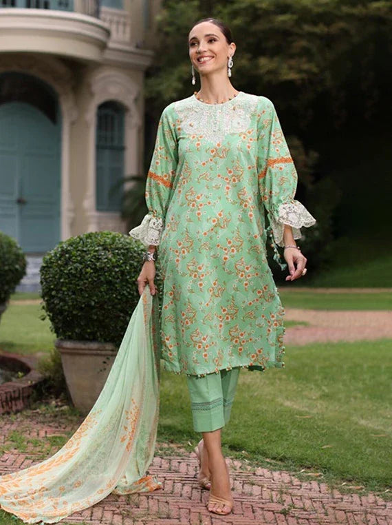 Gul Ahmed The Royal Embroidered Lawn Collection 2026 (BM-62049)