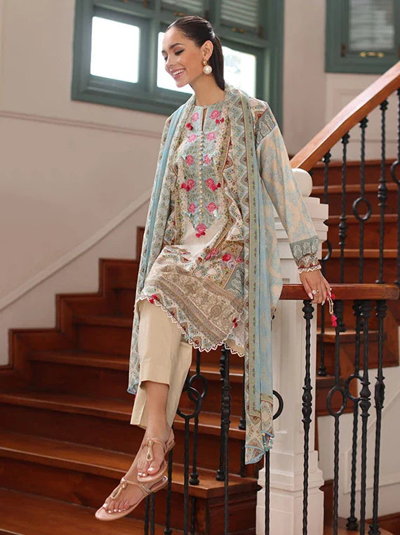 Gul Ahmed The Royal Embroidered Lawn Collection 2026 (BM-62059)
