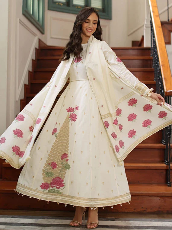 Gul Ahmed The Royal Embroidered Lawn Collection 2026 (MJ-62011)