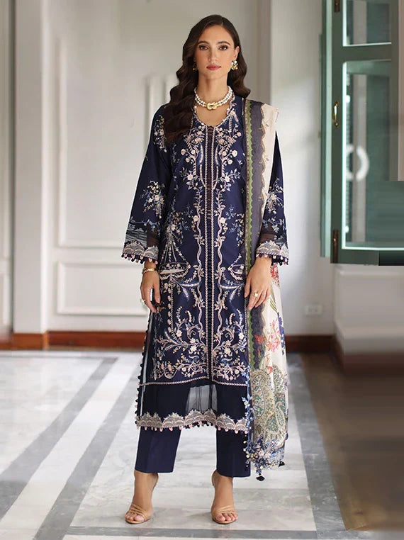 Gul Ahmed The Royal Embroidered Lawn Collection 2026 (S-62017)