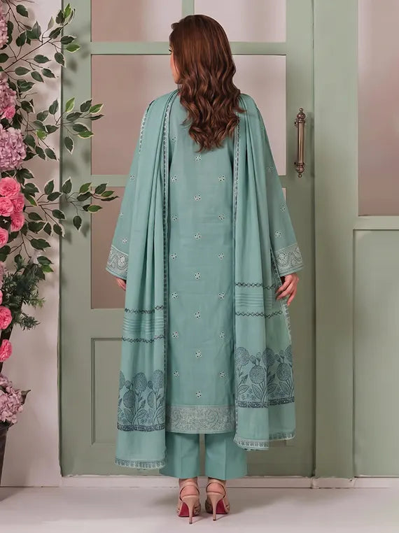 Gul Bano by Eleganza Unstitched Embroidered Winter Collection'26 V-119 (D-08)