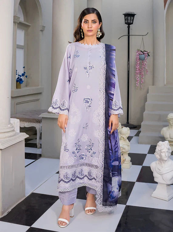 Gul Laila by Manizay Embroidered Lawn Collection 2026 (D-08)