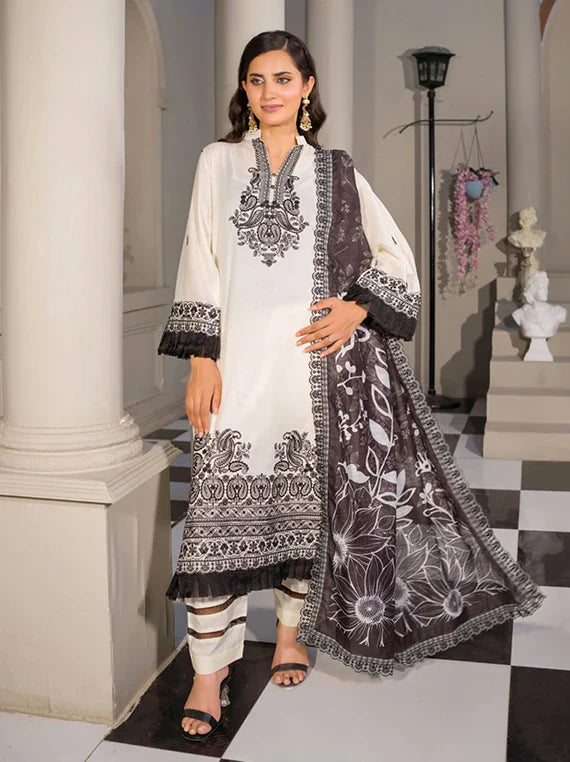 Gul Laila by Manizay Embroidered Lawn Collection 2026 (D-10)