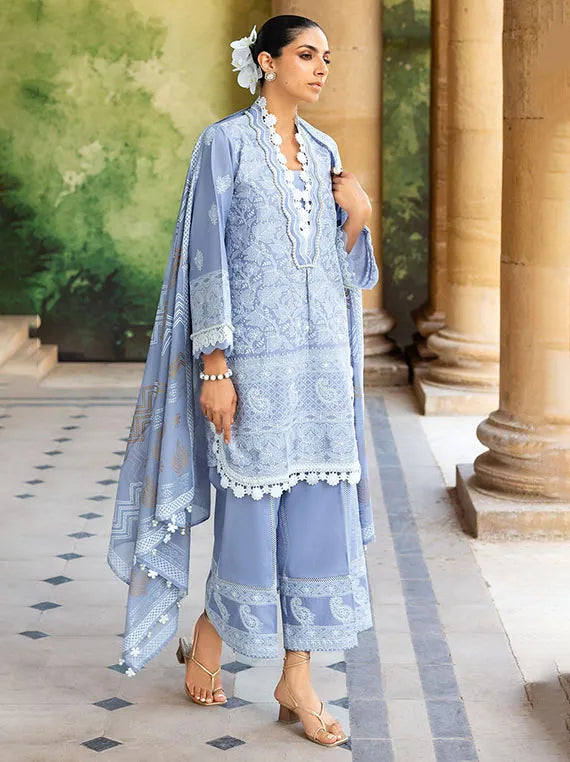 GulAhmed Festive Embroidered Lawn Collection 2026 (DN-52037)