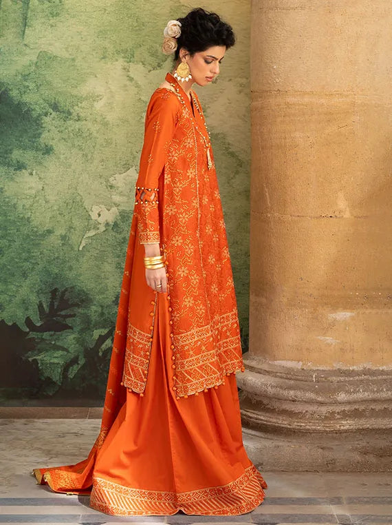 GulAhmed Festive Embroidered Lawn Collection 2026 (DN-52041)