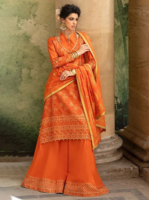 GulAhmed Festive Embroidered Lawn Collection 2026 (DN-52041)