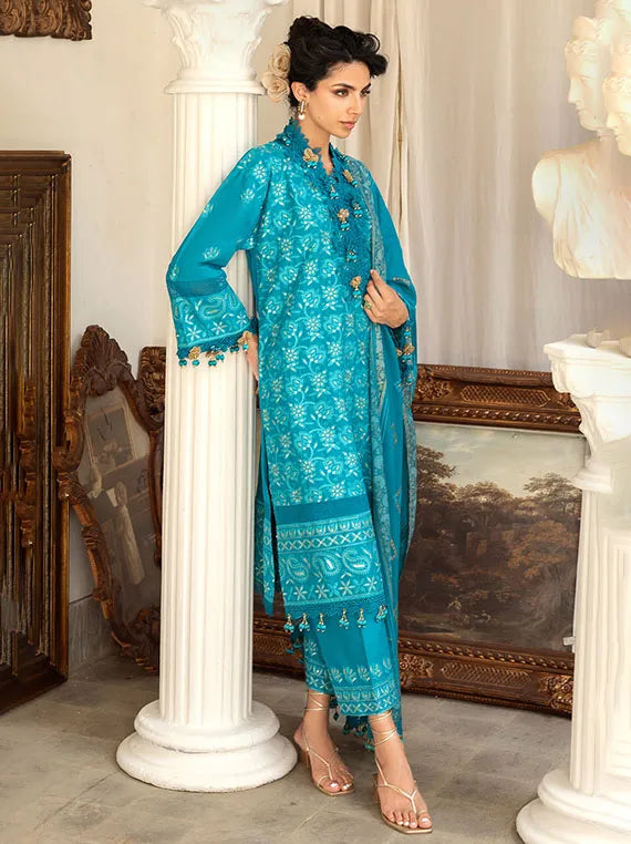 GulAhmed Festive Embroidered Lawn Collection 2026 (DN-52042)