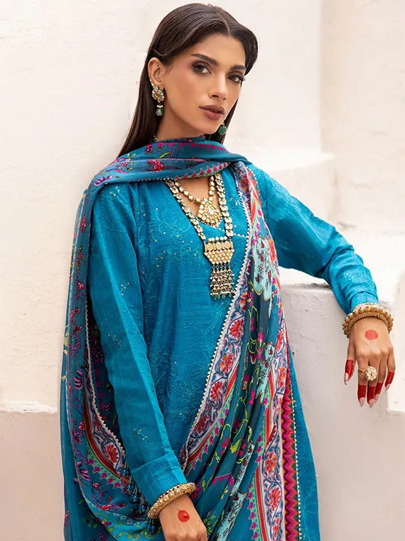 GulAhmed Luxury Embroidered Eid collection 2024 (FE-42001)