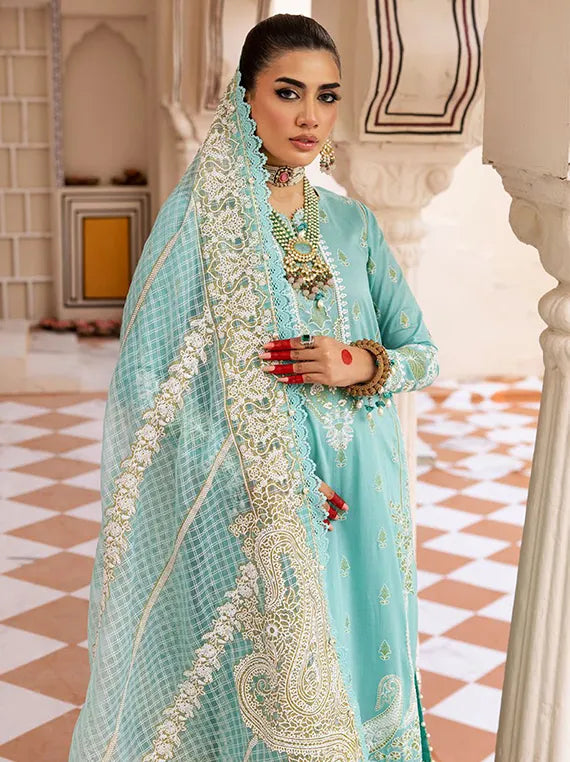 GulAhmed Luxury Embroidered Eid collection 2024 (FE-42022)