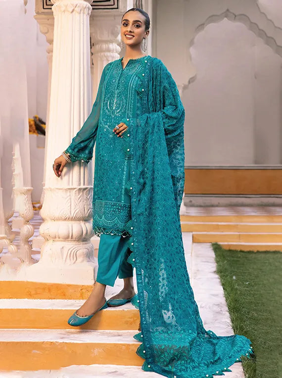 GulAhmed Luxury Embroidered Eid collection 2024 (FE-42024)