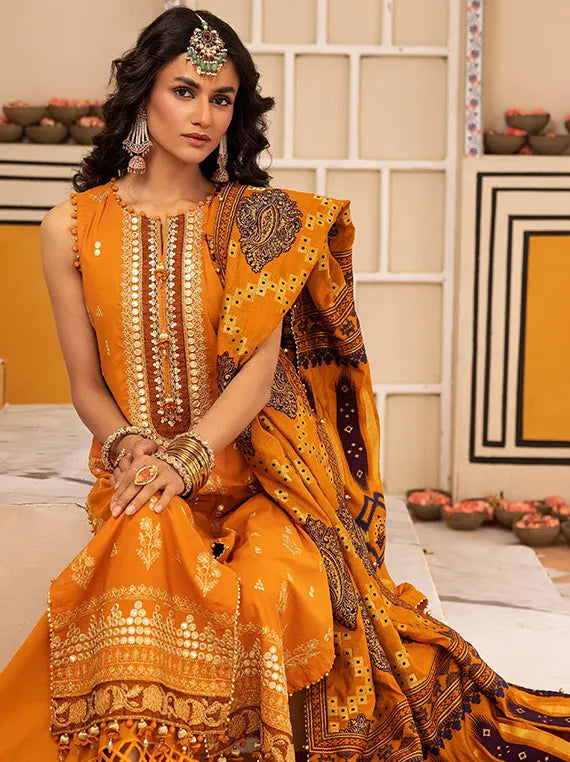 GulAhmed Luxury Embroidered Eid collection 2024 (FE-42039)