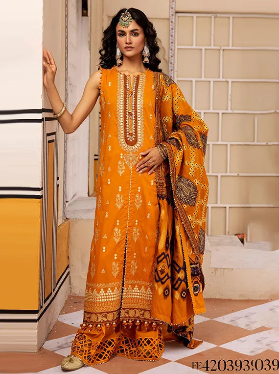 GulAhmed Luxury Embroidered Eid collection 2024 (FE-42039)