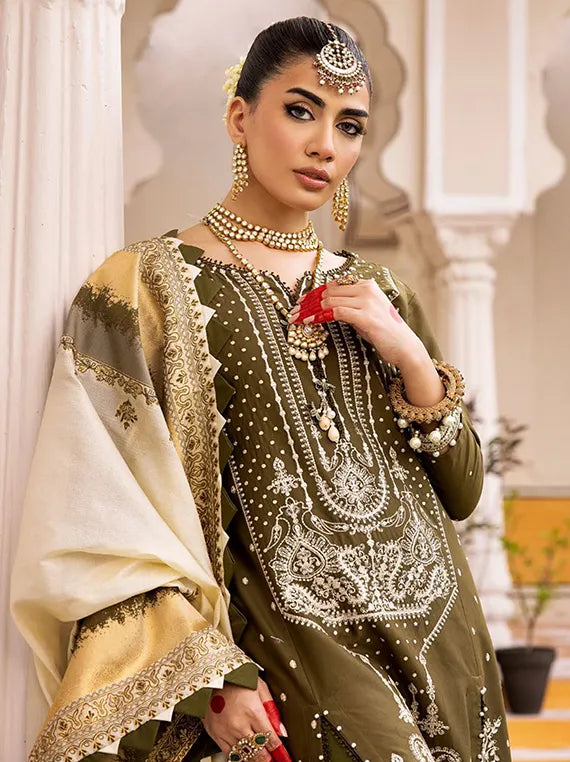 GulAhmed Luxury Embroidered Eid collection 2024 (FE-42044)