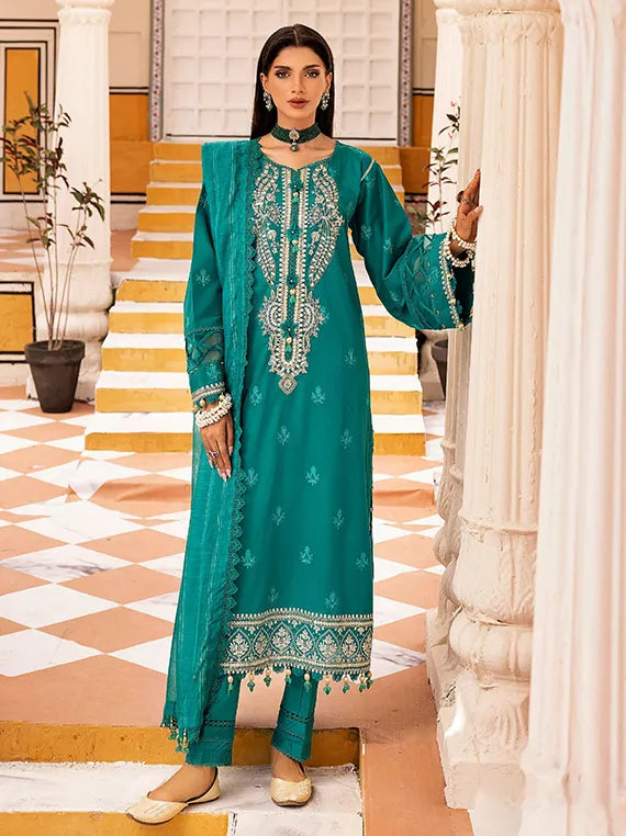 GulAhmed Luxury Embroidered Eid collection 2024 (FE-42063)
