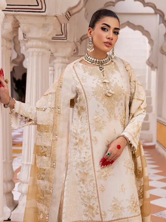 GulAhmed Luxury Embroidered Eid collection 2024 (FE-42067)