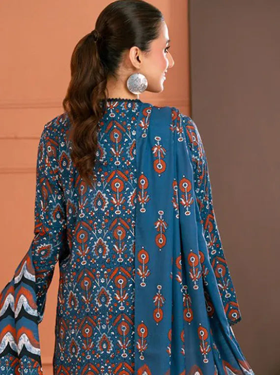 GulAhmed Printed Embroidered Khaddar Collection 2026 (LT-52031)