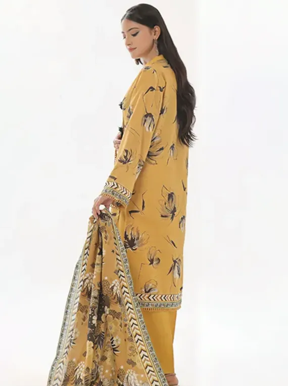 GulAhmed Printed Embroidered Khaddar Collection 2026 (WNS-42039)
