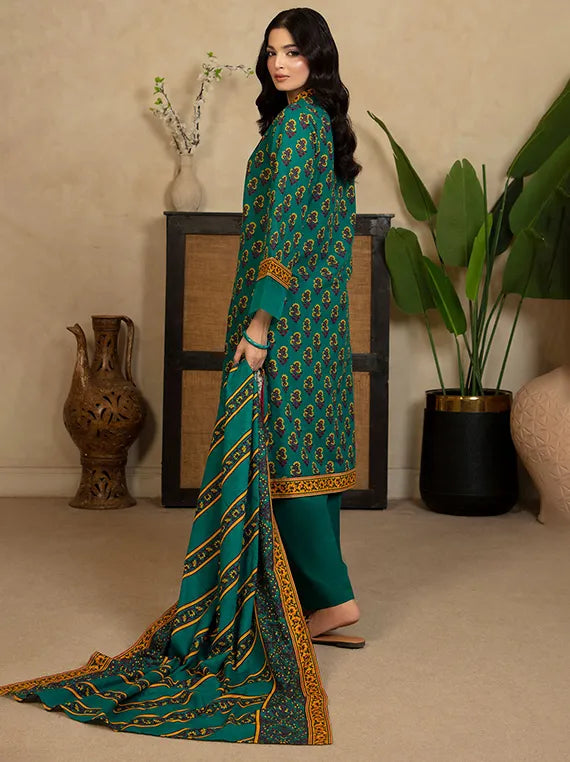 GulAhmed Printed Embroidered Khaddar Collection 2026 (WNS-52060)