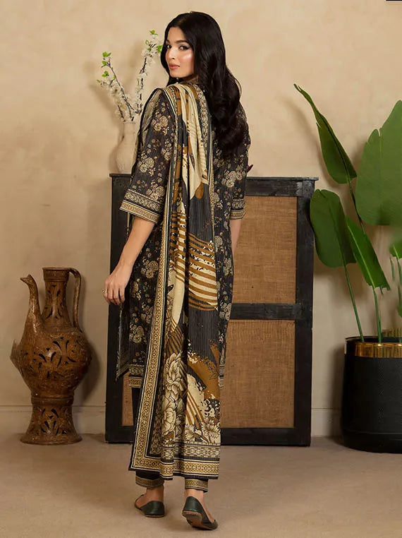 GulAhmed Printed Embroidered Khaddar Collection 2026 (WNS-52066)
