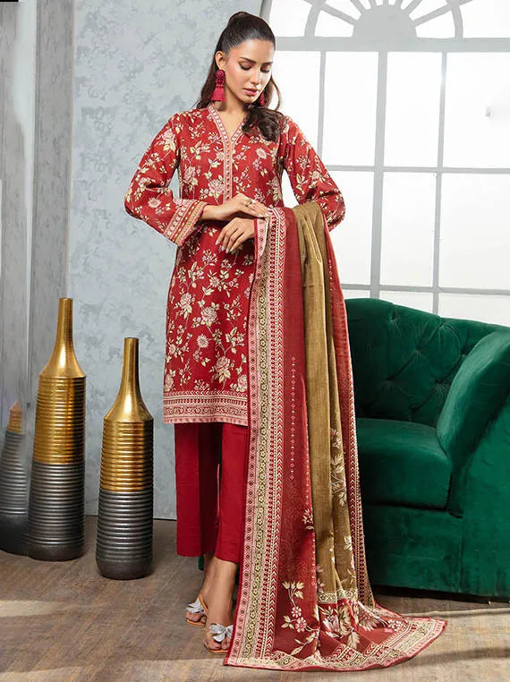 GulAhmed Printed Embroidered Khaddar Collection 2026