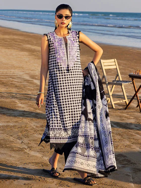 Gul Ahmed Ideas Luxury Lawn Collection 2025 (B-52017)
