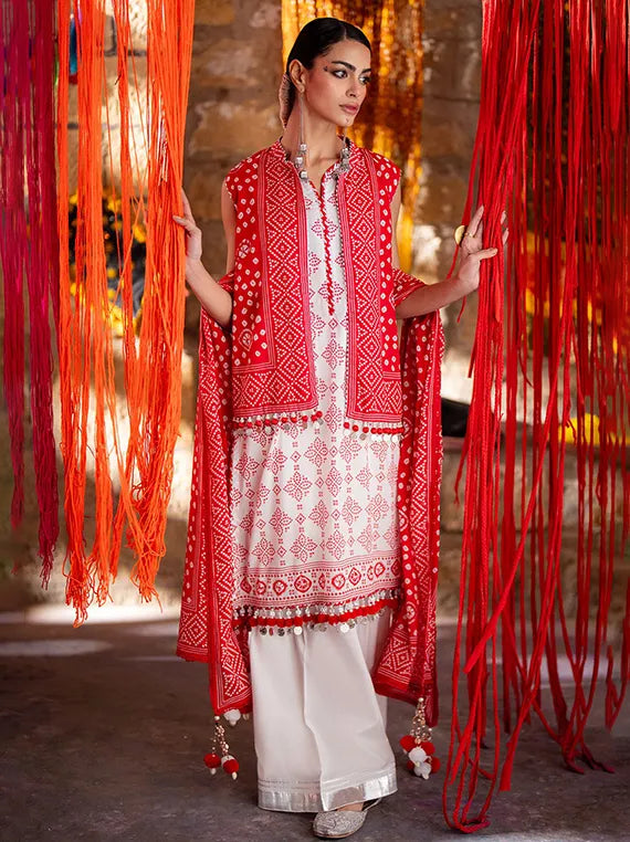 Gul Ahmed Ideas Luxury Lawn Collection 2025 (CL-42316A)
