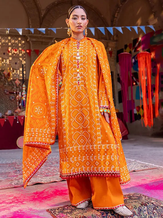 Gul Ahmed Ideas Luxury Lawn Collection 2025 (CL-52399A)