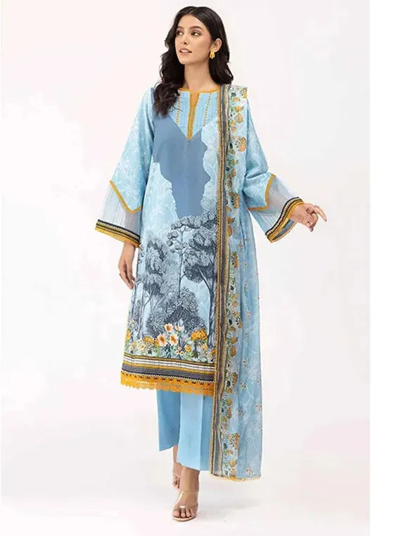 Gul Ahmed Premium Luxe Collection 2025 (CD-42004)