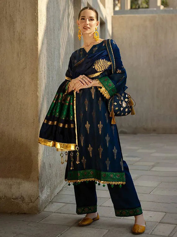Gul Ahmed Premium Luxe Collection 2025 (FE-42008)