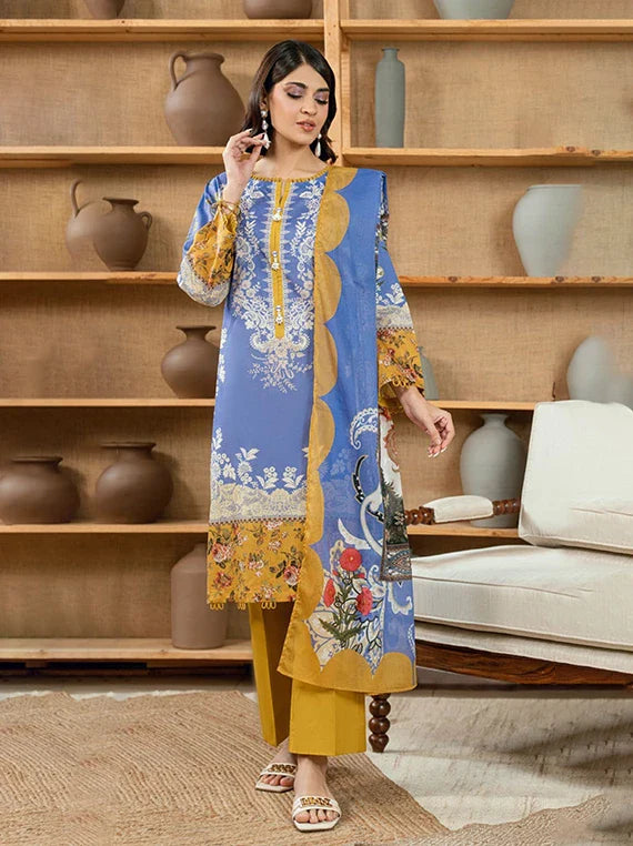 Gul Ahmed Printed Lawn Breeze Collection 2026 (CLP-52284)