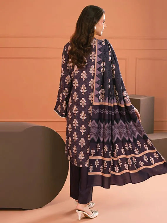 Gul Ahmed Printed Linen Collection 2025 (LT52020)